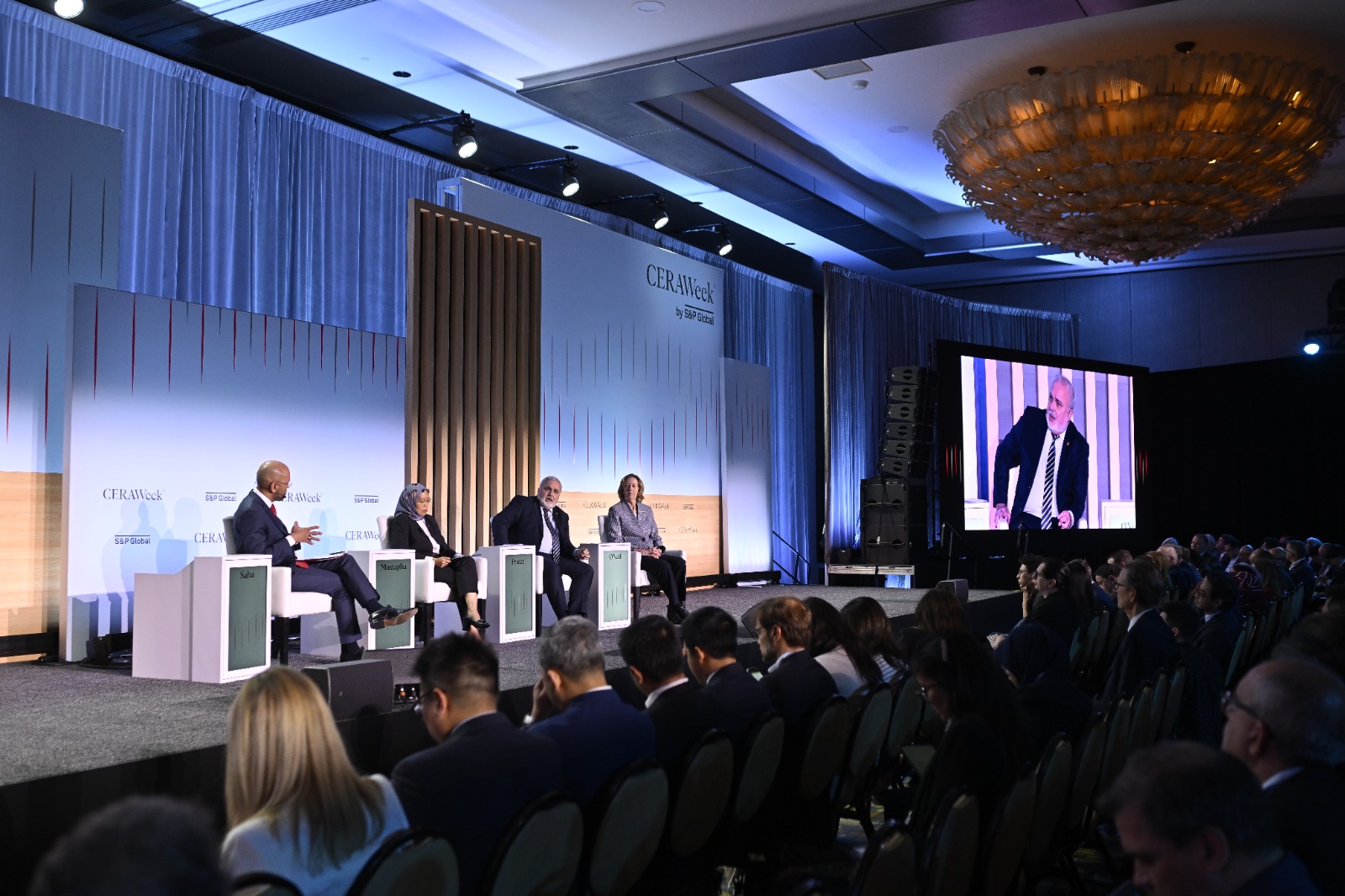 President of Petrobras, Jean Paul Prates, took part in a plenary session at CERAWeek, in Houston